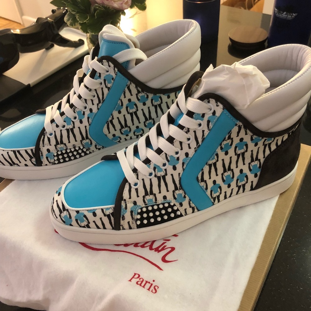 Christian Louboutin Men’s Leather Sneakers